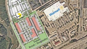 Surplus Walmart property part of a new town center concept going up in Garland