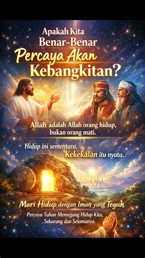 Apakah Kita Benar-benar Percaya Akan Kebangkitan? | Renungan Singkat