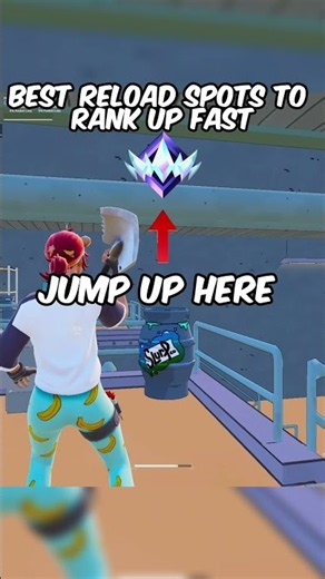 Best spots to hide and rank up in Reload 🏃‍♂️ #fortnite #shorts