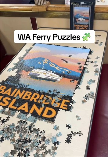 Which puzzle was your favorite? 🧩 #wastate #ferry #ferryboat #seattleferry #ferryride