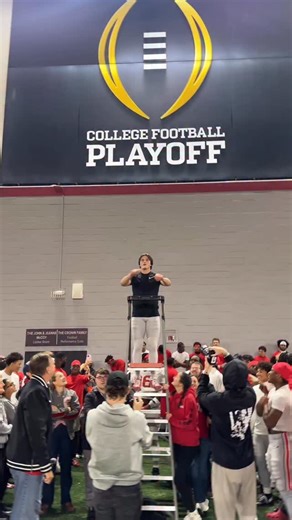 QB1 directs the band 👀 #GoBucks | The Ohio State University Marching Band