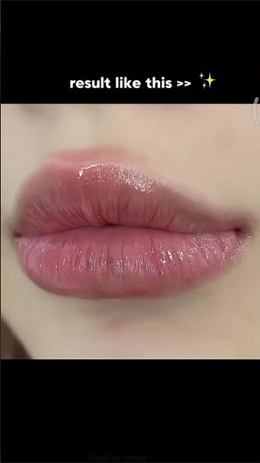 Parmanent pink lips naturally at home in just 2 minutes