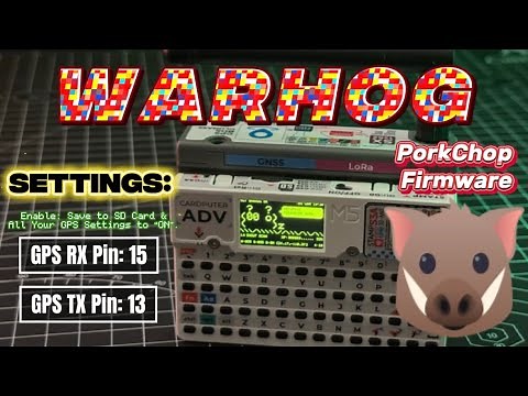 WARHOG - Comprehensive Guide to Porkchop Firmware for Wardriving on M5Stack