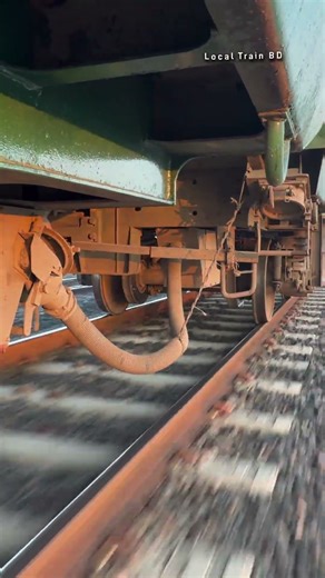 Concrete Sleeper 120 lb Track Sound. #railway #train #wheels #shorts