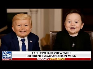 Baby Elon Musk Tells Donald Trump Hilarious Story