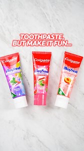 Make your dental routine more fun with these three MaxFresh flavours!✨ #FlavouredToothpaste #DentalRoutine #SmileStrong | Colgate Australia and New Zealand