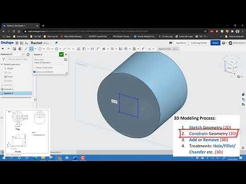 3d Modeling Process: Ratchet-Onshape