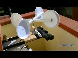 Mini pala eolica fatta in casa