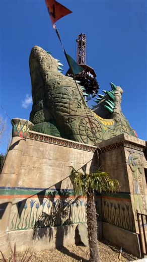 Brave the drop.. release the curse  Croc Drop at Chessington World O. | I Love.America | Facebook