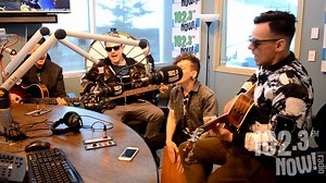 5.4K views · 29 reactions | The New Electric swung by the NOW! studios today and gave us a great performance of their new song "T-Shirt". Check it out! | 102.3 Now! Radio | Facebook