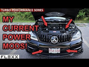 Here's all my POWER MODS to my Mercedes-Benz C250