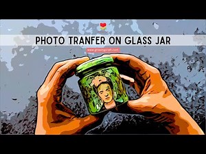 BEST DIY how to Easily Transfer a Photos onto glass, with Mod Podge - Photo transfer on glass DIY