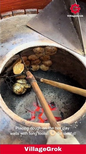 Baking Bread in a Tandoor Oven: Traditional Cooking Method