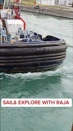 Tiny Tug vs Giant Ship ⚓ Tugboat Docking Power Revealed!#shorts