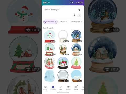 Canva Islamic Poster Design Tutorial | Kaaba Snow Globe Effect ✨ Easy Step by Step