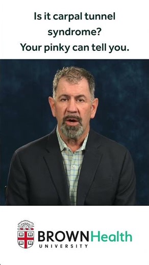 Is it carpal tunnel syndrome? Your pinky can tell you.