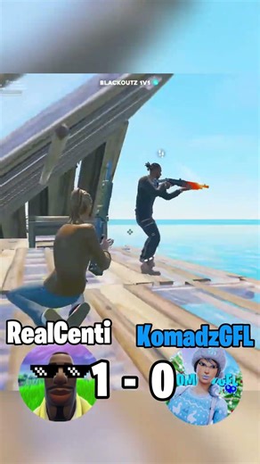 I 1v1ed a Youtuber with 570k Subscribers!? #fortnite #trending #shorts