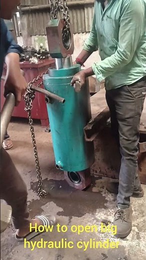 how to open hydraulic cylinder/#hydrauliccylinder