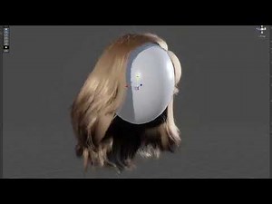 Testing hair simulation in Unity 💇‍♀️