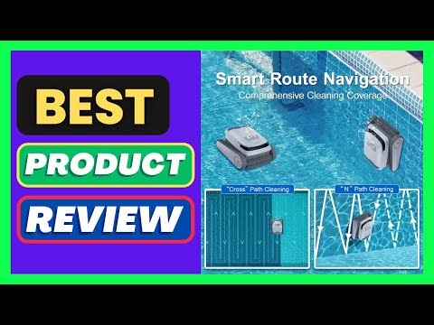 AIRROBO Robot Pool Cleaner, Wireless Automatic Wall and