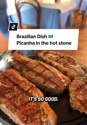 Brazilian food doesn’t need a lot to taste good. I went to a new restaurant and ordered picanha on a hot stone. It comes to the table still sizzling, and you finish cooking it the way you like. Simple, fresh, and really good. In the Southeast of Brazil, most meals start the same way: olive oil, garlic, and onion. That base goes into rice, beans, chicken, and everyday dishes. It’s basic ingredients, but the flavor is strong and comforting. If you’re in Brazil and see picanha on a hot stone on the