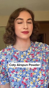 Comparing a vintage and modern Coty Airspun Powder! 🧡Have you tried this powder? If so, what did you think?🌼👇Want to try this vintage powder? Check the comments for a link💗 #vintagestyle #1930 #vintagemakeup #cotyairspun #vintagepower #1950svintage | Victorybee