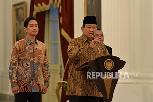 Ini Daftar Lengkap Menteri dan Wakil Menteri Prabowo