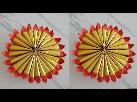 Origami Joss paper gold ingot |How to folding easy gold ingot |Thnee Kong Kim