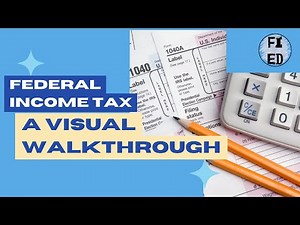 Federal Income Tax Brackets Educational Walkthrough and Visualization