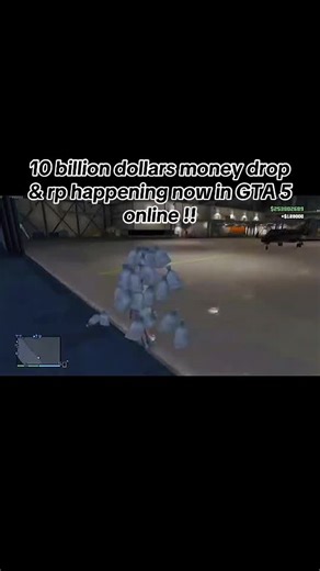 10 billion dollars in gta 5 online #fyp #gta5online #moneydrop #moneyglitch #gta5mods