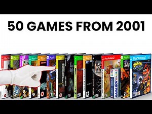 Unboxing My 50 Favourite Games from 2001