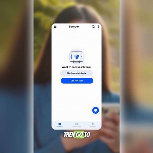 Keep Your Chats Private 🔒 | Safe Box in Messages App