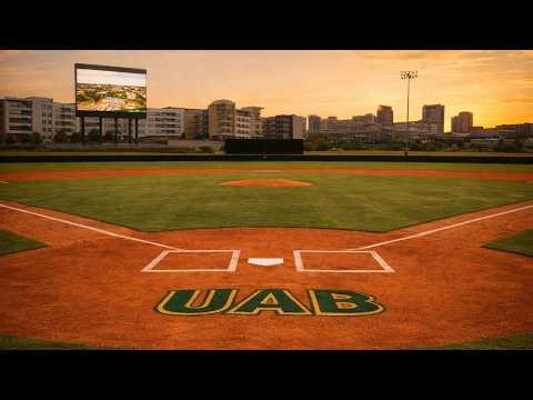 UAB Baseball Ambience | Stadium Crowd Noise (10 Hours, No Commentary)