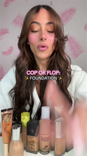 my new series COP OR FLOP 🤭🩷 brutally honest makeup reviews and today we’re talking about foundations 👀 some of the worst and best foundations in my opinion 😙 #makeupreview #deinfluencing #foundationreview #makeup #makeuptips #fyp