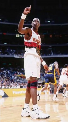 Elite shot blocking of Dikembe Mutombo