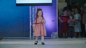 Little model with Down's syndrome steals fashion runway
