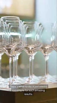 No more Cloudy Glasses This Simple Trick made them Sparkle!