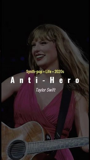 Anti-Hero Lyrics – Taylor Swift | Addictive 2020s Synth-Pop Hit
