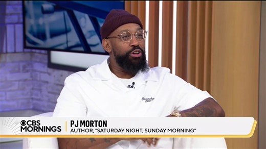 Award-winning singer-songwriter PJ Morton grew up performing gospel music in his father’s church, but always wanted to branch out and create his own sound. He writes about the pressure he felt — and the lessons he learned — in his new memoir, “Saturday Night, Sunday Morning.” | CBS Mornings