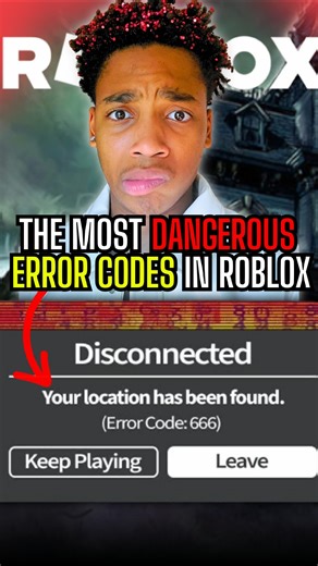 3 Roblox Error Codes You MUST AVOID at all costs.. #roblox #shorts #short #shortsfeed