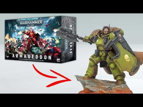 I Converted EVERY Space Marine In The New 11th Edition Starter Box!