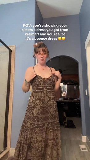 Bouncy dress from Walmart — $19 find and try-on