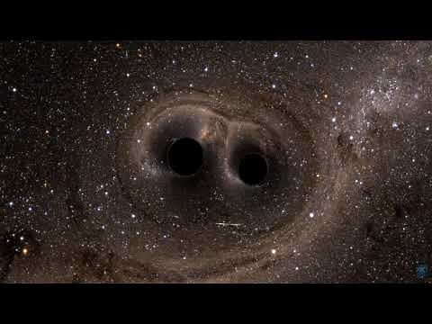 Simulation of Two Black Holes Colliding