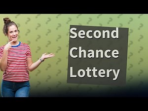 What is the second chance Oregon Lottery?