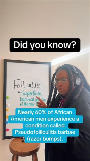 TheIvoryLeague | Pseudofolliculitis barbae, or razor bumps, affects up to 60% of African American men and other people with curly hair. After shaving,... | Instagram