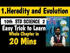 10TH Science 2|Chapter No 1 HEREDITY AND EVOLUTION|EASY TRICK TO LEARN WHOLE CHAPTER|Board exam2024
