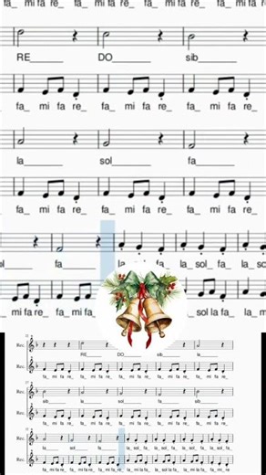 "Carol on the bells", il videotutorial per duo di flauto dolce su https://youtu.be/IbKqQXYaKzM