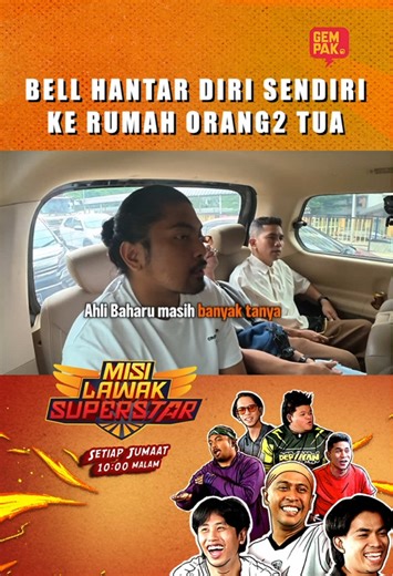 Nampaknya ada ahli baru, tapi banyak tanya la pulak 😂😂 Saksikan Misi Lawak Superstar 🗓️ Setiap Jumaat ⏱️ Jam 10 Malam 📺 Saluran Astro Prima, Astro Go & Sooka #Misi Lawak Superstar #ZonLawak #AstroPrima