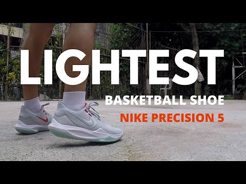 NIKE'S LIGHTEST BASKETBALL SHOE: Precision 5 Performance Review