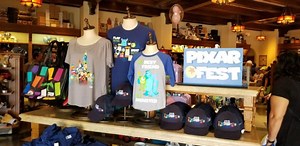 Photo Tour of the Colorful and Fun Pixar Fest Merchandise | Chip and Company